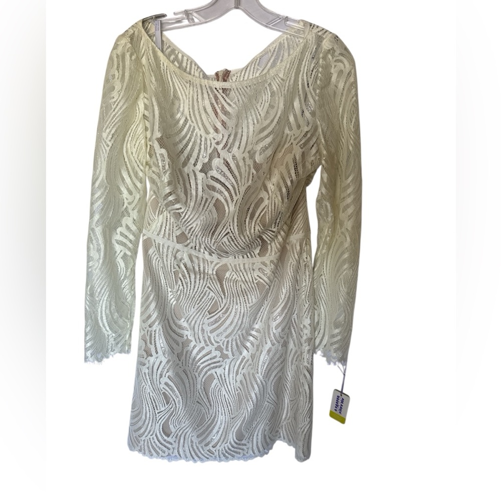 Anthropologie BHLDN Encore by Watters Lace and Shimmer Dress